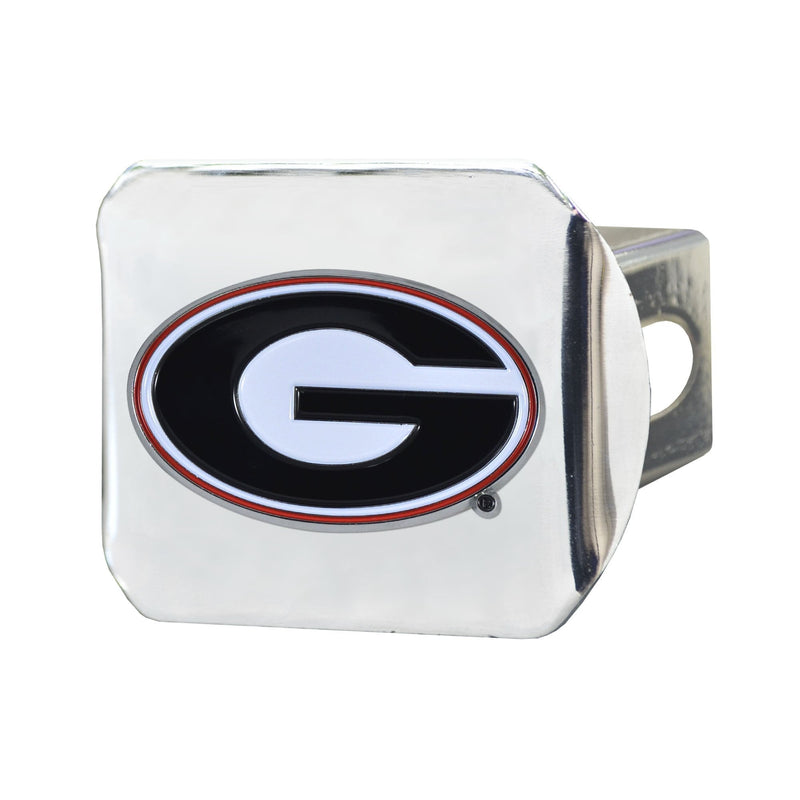  [AUSTRALIA] - FANMATS NCAA Mens Chrome Hitch Cover with Color Emblem Gonzaga Bulldogs One Size