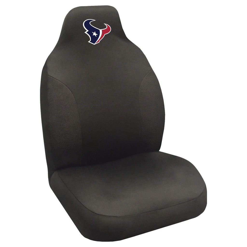  [AUSTRALIA] - FANMATS 21533 NFL - Houston Texans Black 20"x48" Embroidered Seat Cover