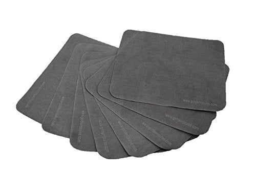 [AUSTRALIA] - TEMO 8 pc Cleaning Cloths for All Lcd Screens, Tablets, Lenses, and Other Delicate Surfaces Polishing Cloth