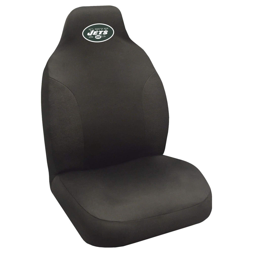  [AUSTRALIA] - FANMATS 21571 NFL - New York Jets Black 20"x48" Embroidered Seat Cover