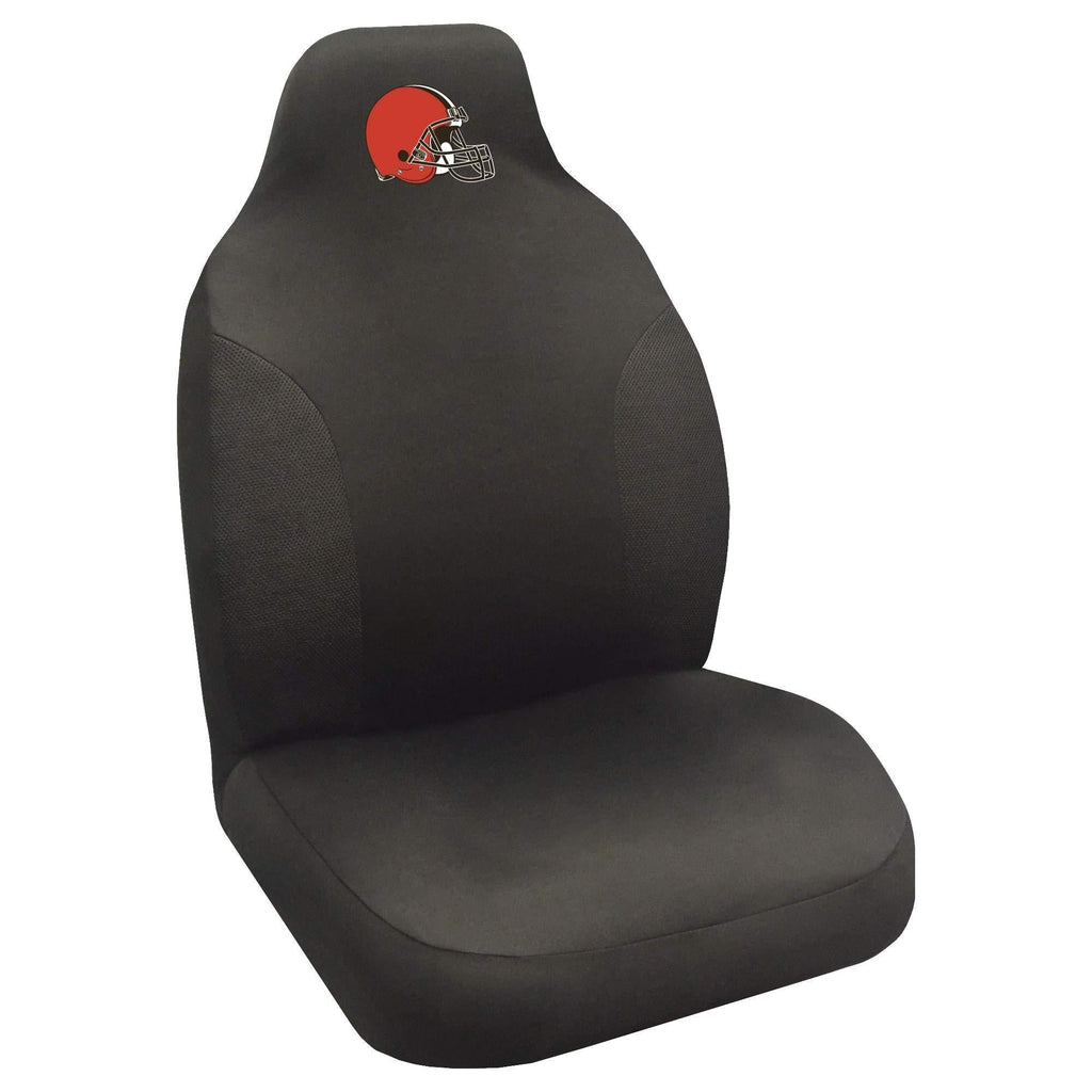  [AUSTRALIA] - FANMATS 21513 NFL - Cleveland Browns Black 20"x48" Embroidered Seat Cover