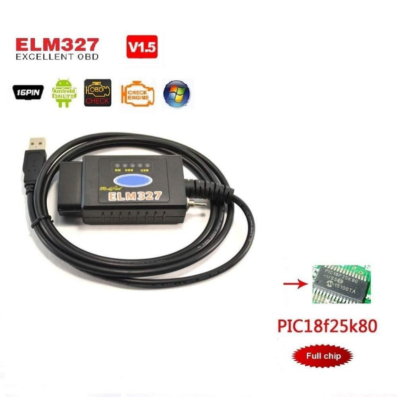 AntiBreak elm327 USB Switch Android OBD Modified elmconfig withFTDI chip HS-CAN / MS-CAN OBD2 - LeoForward Australia