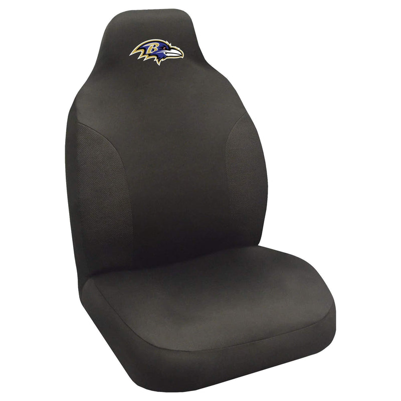  [AUSTRALIA] - FANMATS 15620 NFL - Baltimore Ravens Black 20"x48" Embroidered Seat Cover