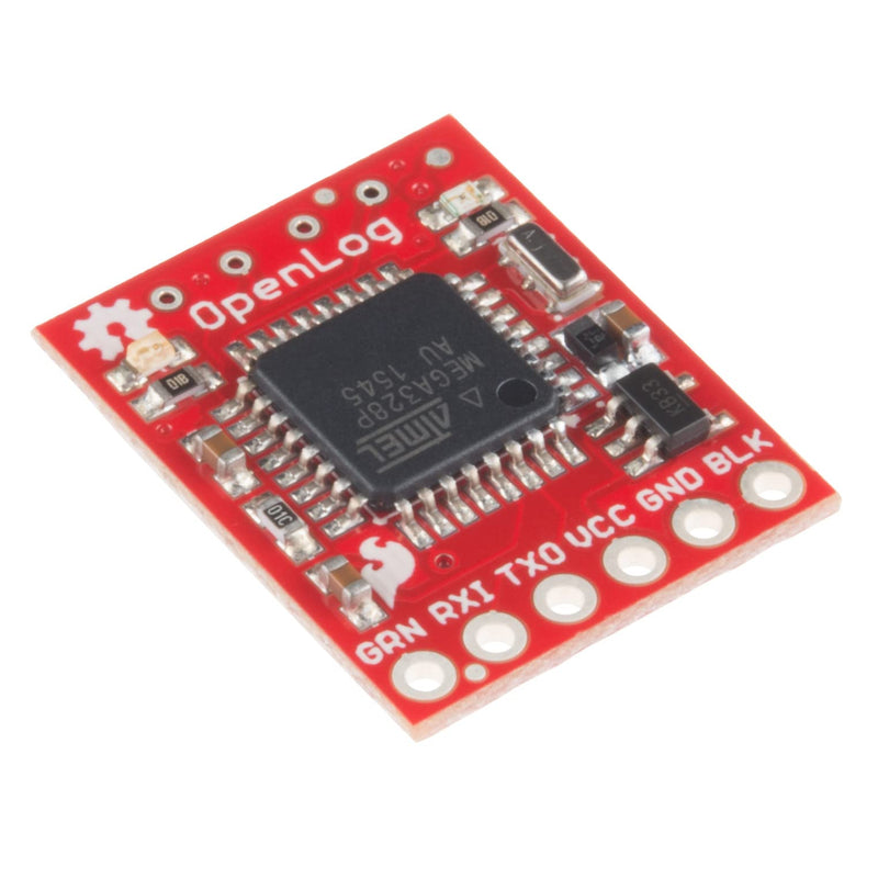  [AUSTRALIA] - SparkFun OpenLog Open-source data logger works over a simple serial connection Supports microSD FAT16/32 cards up to 32GB Configurable baud rates up to 115200bps Preprogrammed ATmega328 and bootloader