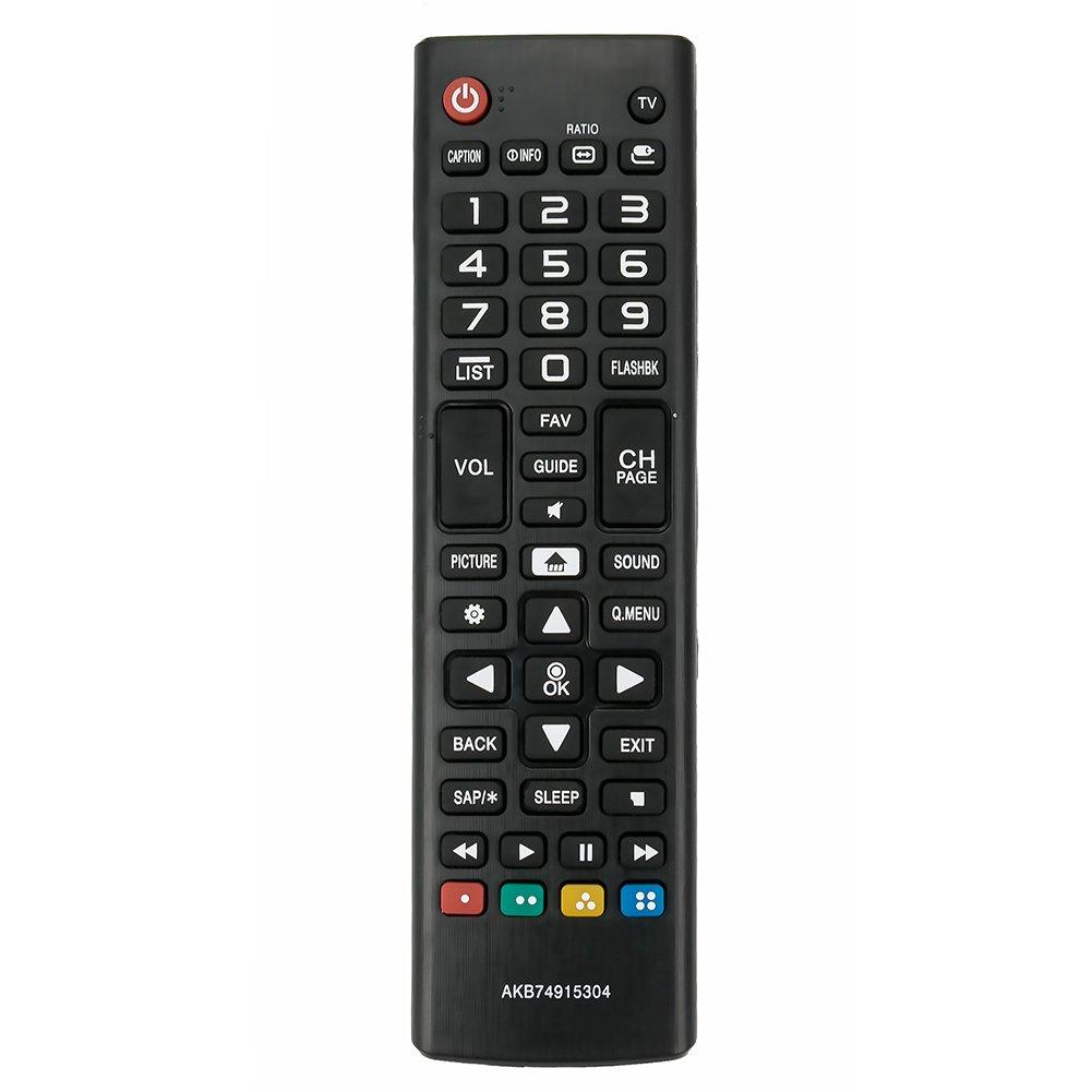 New AKB74915304 Replaced Remote fit for LG TV 32LH570B 49LH570A 55LH575A 55LH5750 43LH570A 50LH5730 32LH573b 32LH550B 43LH5500 43LH570A 43LH5700 49LH570A 49LH5700 43LH570A-UE 49LH5700-UD 43LH5700-UD - LeoForward Australia