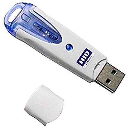 HID Omnikey 6121 Mobile USB Smart Card Reader (R61210320-2) for Sim-Sized Smart Cards - LeoForward Australia