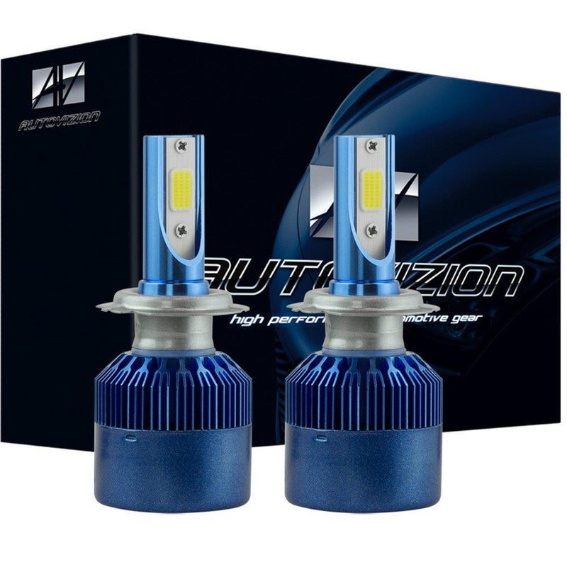 Autovizion C6 H7 High Power LED headlight bulb conversion kit (1 pair bulb, ultrawhite) - LeoForward Australia