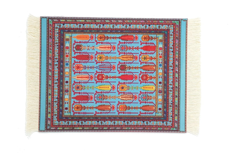 Floral Oriental Carpet Mouse Pad, SUPCOW Funny Rug Mouse Mat Style09 10.5"x 7" x 1/6" - LeoForward Australia