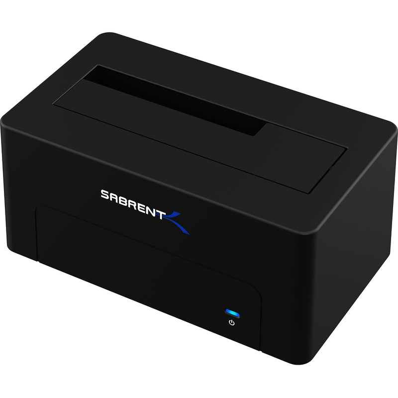 Sabrent USB 3.1 to SATA External Hard Drive Docking Station for 2.5 or 3.5in HDD, SSD [Includes Both Type C and Type A Cables Supports UASP and 10TB Drives] (DS-UTC1) USB 3.1 1 Bay Type-C - LeoForward Australia