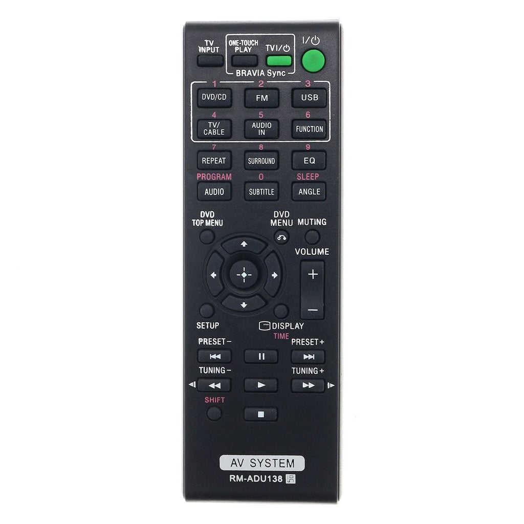 DEHA Compatible with RM-ADU138 Remote Control for Sony RMADU138 Audio/Video Receiver Remote Control - LeoForward Australia