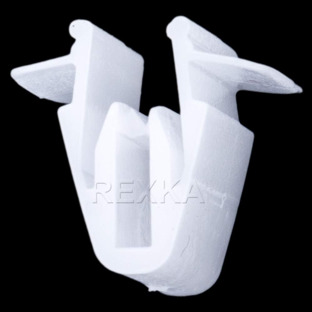 Rexka 30pcs Rear Hatch Door Side Garnish Moulding Clips Compatible with Toyota Lexus 90467-09204 Camry, Highlander, Prius, Sienna,GX470, IS300, RX330, RX350, RX400h, RX450h - LeoForward Australia