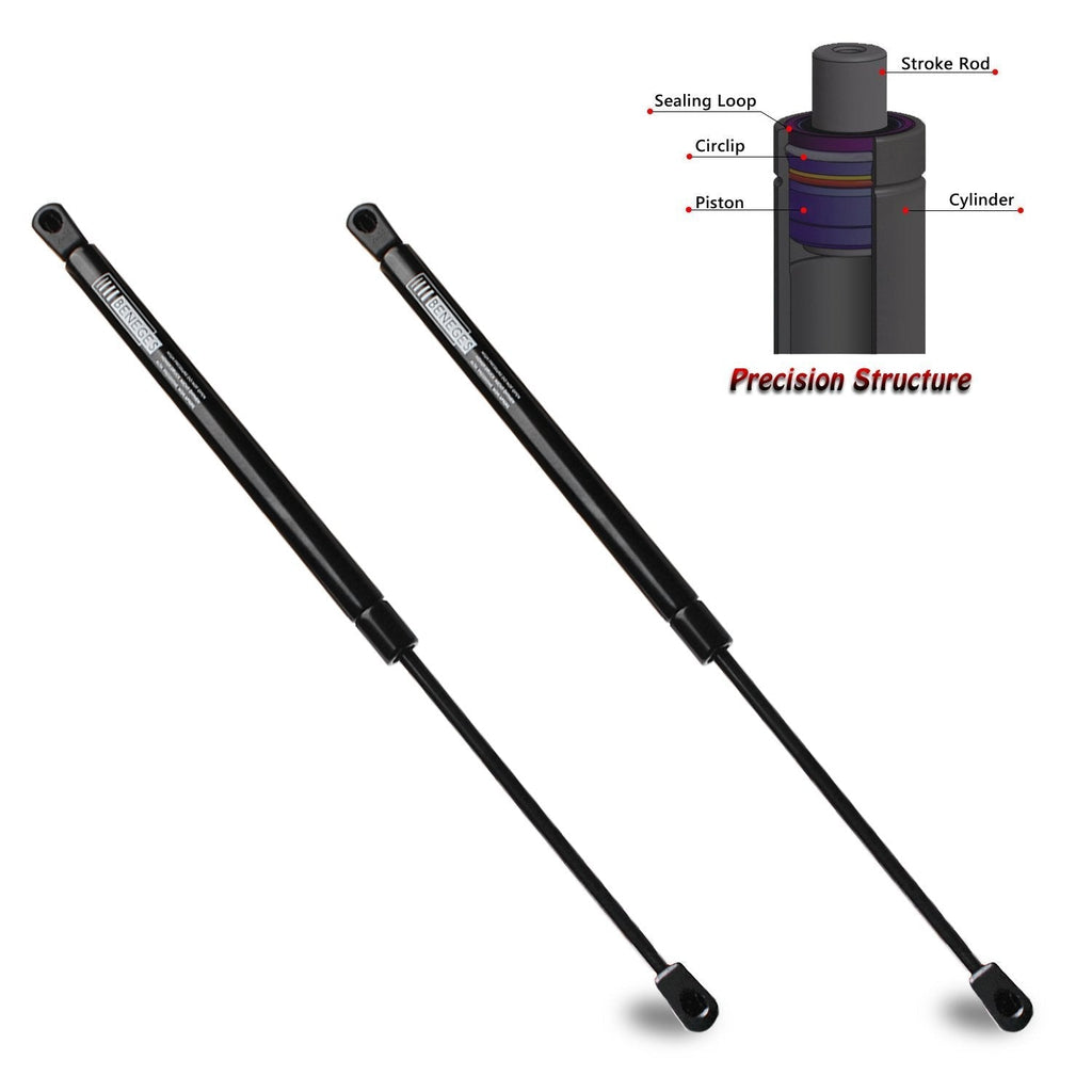 Beneges 2PCs Rear Window Lift Supports Compatible with 2002-2007 Jeep Liberty Gas Spring Charged Shocks Struts Dampers 4365, SG314048 2002-2007 Jeep Liberty-Rear Window - LeoForward Australia