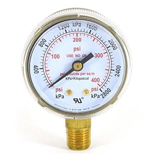  [AUSTRALIA] - GAUGE 2in 0-400 PSI .25 MODEL US-7