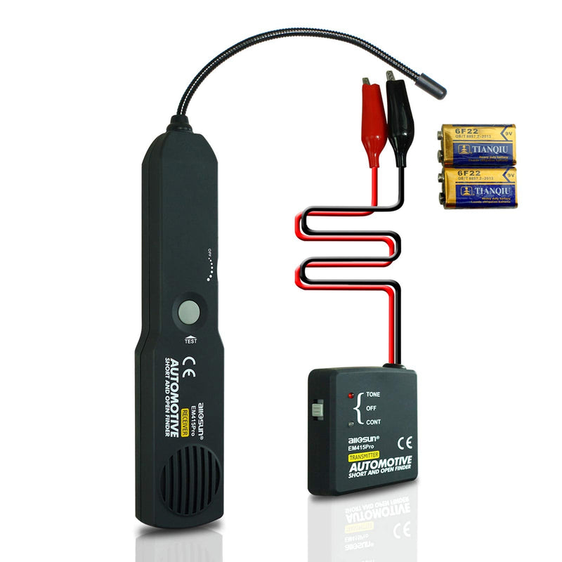  [AUSTRALIA] - allsun em415Pro Automotive Electrical Open&Short Finder Circuit Tester Tone Generator Cable Wire Breaker Tracker Circuit Fault Finder DC 6-42V Probe Car Diagnostic Tools