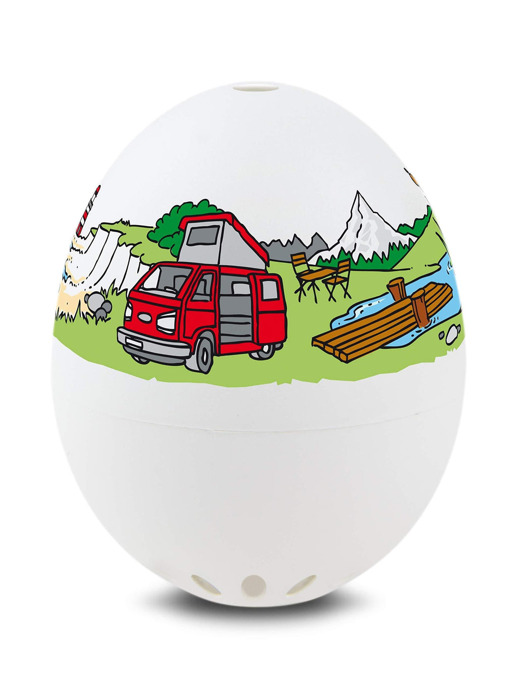 Brainstream BeepEgg Cook Perfect Soft, Medium, or Hard Boiled Favorite Tunes Singing and Floating Egg Timer, Camping - LeoForward Australia