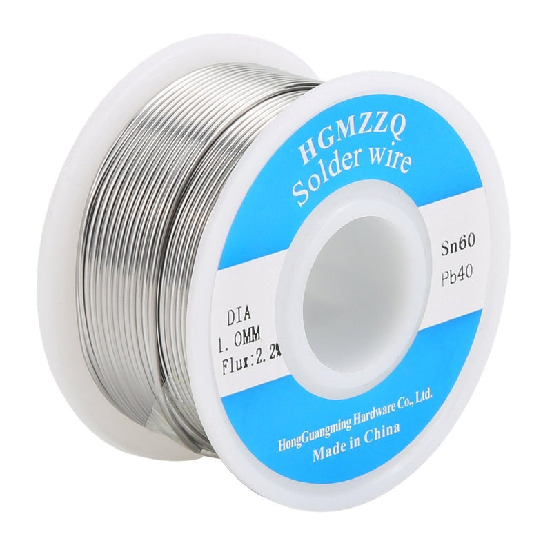  [AUSTRALIA] - HGMZZQ 60/40 Tin Lead Solder Wire with Rosin for Electrical Soldering 0.039 inch(1.0mm-0.22lbs) 1.0mm-0.22lbs