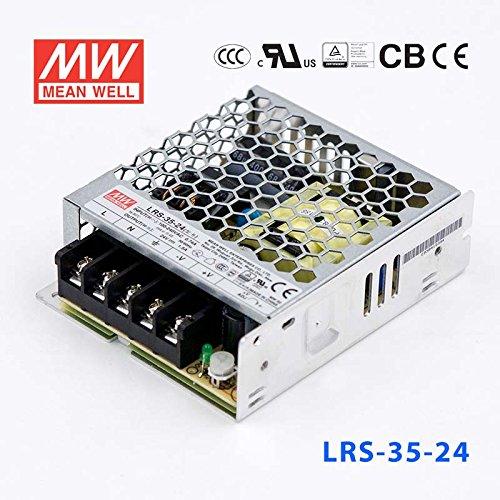 MEAN WELL LRS-35-24 Switching Power Supply 35W 24V 1.5A Constant Current Ultra-thin CCC Certification - LeoForward Australia