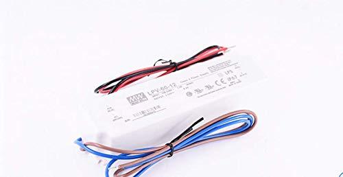 MEAN WELL LPV-60-12 Waterproof LED Power Supply 60W 12V 5A Constant Pressure - LeoForward Australia