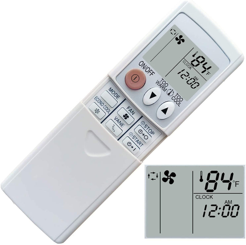 RCECAOSHAN Replacement for Mitsubishi Electric Air Conditioner Remote Control for MSZ-GE06NA-8 MSZ-GE09NA-8 MSZ-GE12NA-8 MSZ-GE15NA-8 MSZ-GE18NA-8 MSY-GE09NA-8 MSY-GE12NA-8 MSY-GE15NA-8 MSY-GE18NA-8 - LeoForward Australia