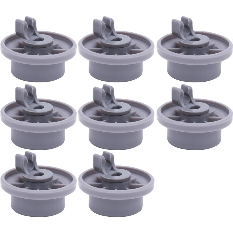  [AUSTRALIA] - Ultra Durable 165314 Dishwasher Lower Rack Wheel Bosch Dishwasher Parts by BlueStars - Easy to Install - Exact Fit for Bosch & Kenmore Dishwashers - Replaces 420198 AP2802428 PS3439123 - PACK OF 8