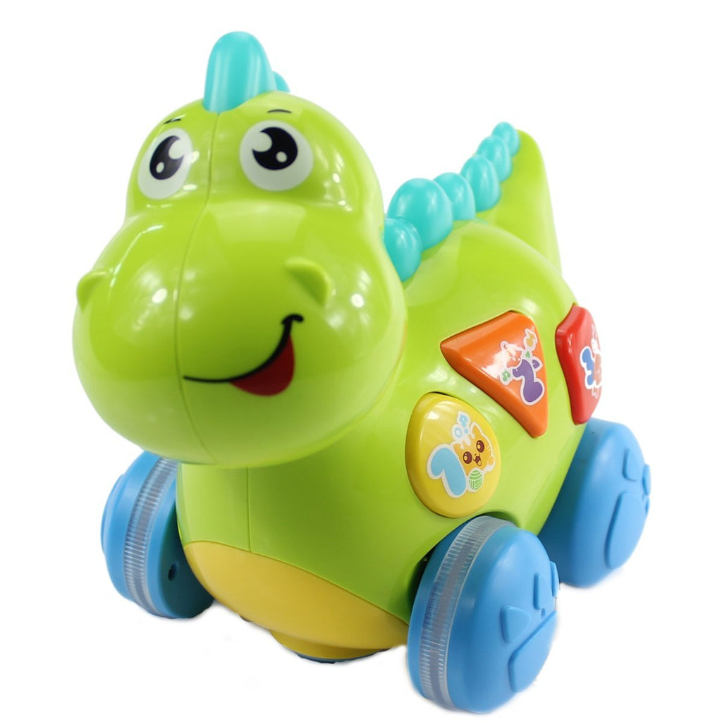 fisca Baby Toys Musical Walking Dinosaur for Babies & Toddlers, Preschool Learning Educational Toys with Lights and Music - LeoForward Australia