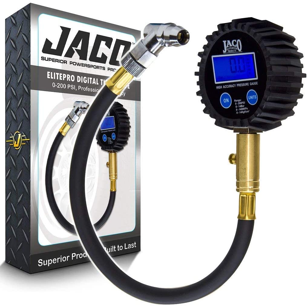 JACO FlowPro 2.0 Digital Tire Inflator with Pressure Gauge - 200 PSI - LeoForward Australia