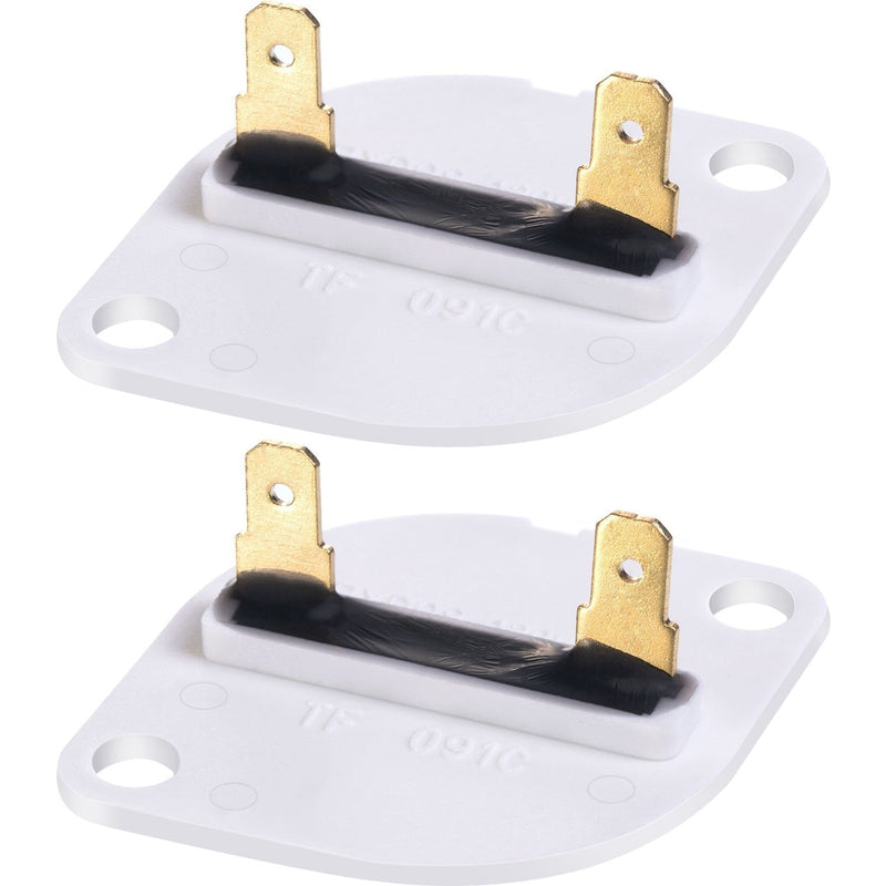 BBTO 2 Pack 3390719/WP3390719 Dryer Thermal Fuse Replacement for 688841, 690198, 279650, 3389639, Compatible with Sears, Kenmore, Kirkland, Kitchen Aid, Roper, Estate, Maytag, Magic Chef - LeoForward Australia