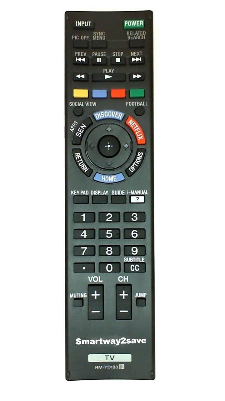 Sony RM-YD103 Replacement Smart TV Remote Control - LeoForward Australia