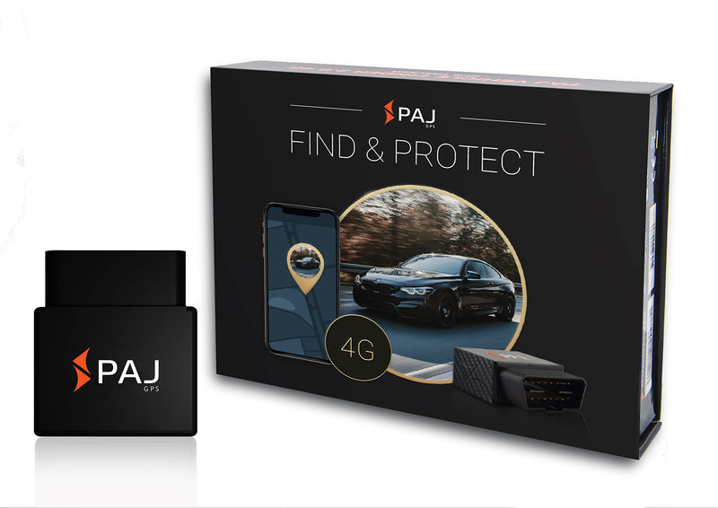  [AUSTRALIA] - PAJ GPS OBD II Tracker – Real Time Tracking Device for Cars, Trucks & More, Car Tracking with Alarm Notifications on Location, Speed Monitoring, Permanent Battery via OBD2 Plug, 4G LTE OBD-Quick-Mounting - CAR OBD Finder 4G