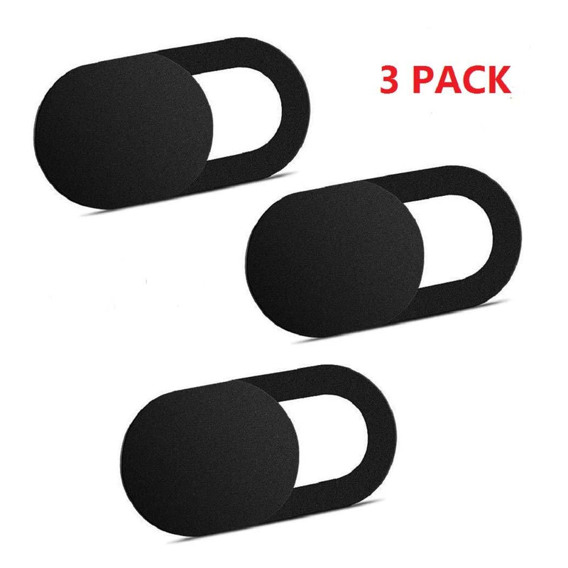  [AUSTRALIA] - Webcam Cover, 3 Pack Ultra Thin Slide Web Camera Covers for Laptop Computer Smartphone Mac iMac MacBook, Sliding Blocker Cover Protect Your Privacy
