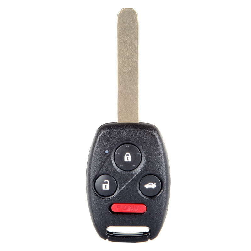  [AUSTRALIA] - cciyu 4 Buttons Key Fob Replacement Keyless Entry Remote Car Key Fob Clicker Transmitter Alarm Replacement fit for 08-15 Honda Pilot Accord KR55WK49308 (Pack of 1)