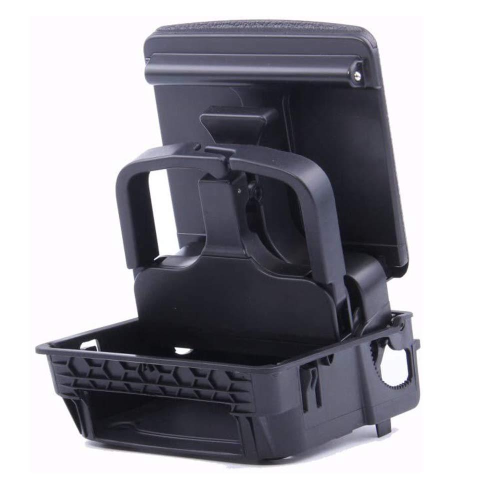  [AUSTRALIA] - Amzparts Black Rear Seat Armrest Beverage Cup Holder Fit for VW Jetta MK5 Golf 5 MK6 1K0 862 532 F/D/G 9B9