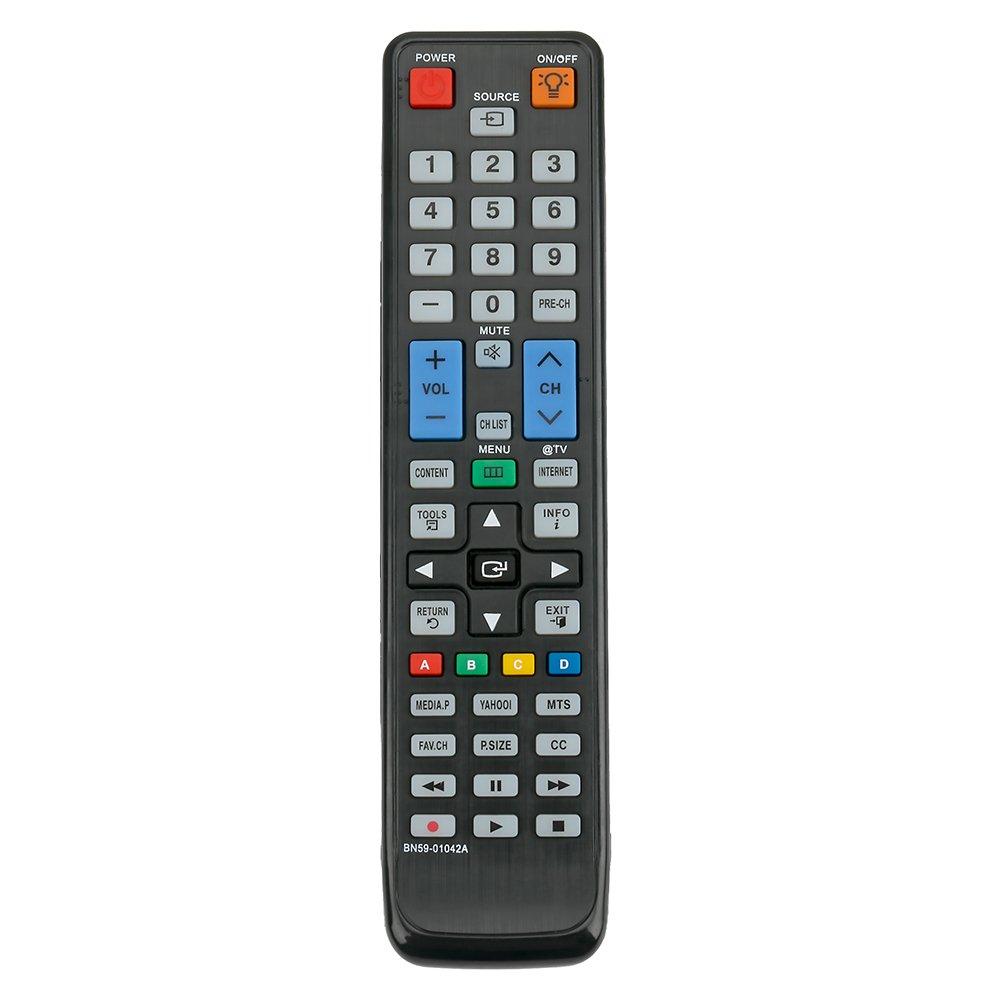 BN59-01042A Replace Remote fit for Samsung TV UN32C6500VF UN40C6400RF UN40C6500VF UN46C6400RF UN46C6500VF UN55C6400RF UN55C6500VF UN55C6500VFXZA PN50C6400 PN50C6500 PN58C6400 PN58C6500 PN50C6500TF - LeoForward Australia