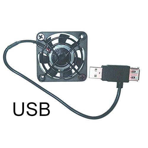Coolerguys Single USB Fan for Playstation, Xbox, Receivers, Roku (50mm) 50mm - LeoForward Australia