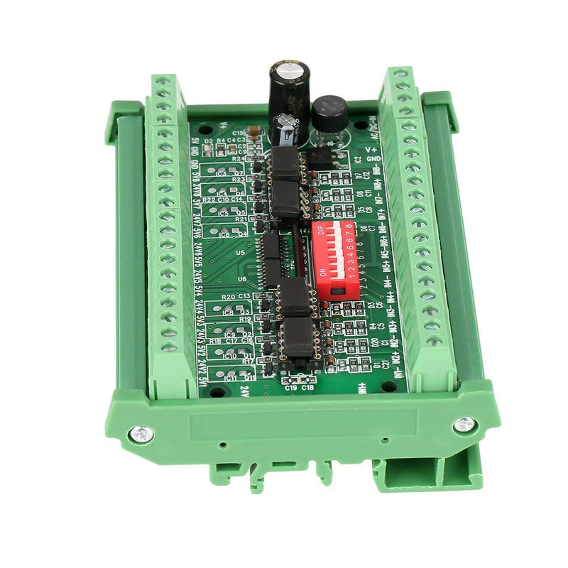  [AUSTRALIA] - Level Translator 5V/24V 8 Channel Voltage Level Translator Square Wave PNP NPN Signal Converter Module, Voltage Level Converter Board 10MHZ