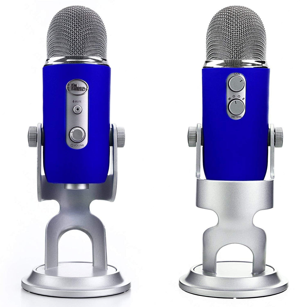  [AUSTRALIA] - YOUSHARES Blue Yeti Protector - Full Protection Silicon Cover for Yeti & Yeti Pro Microphone (Yeti Blue)