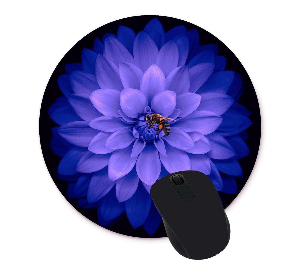 Watercolor Flower Round Mouse Pad Custom Design Gaming Mouse Pad - LeoForward Australia