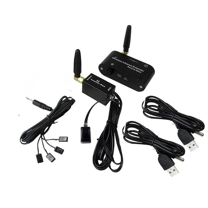  [AUSTRALIA] - SZBJ Wireless IR Repeater Kit/Remote Control Extender (Four Head Emitter) Four Head Emitter