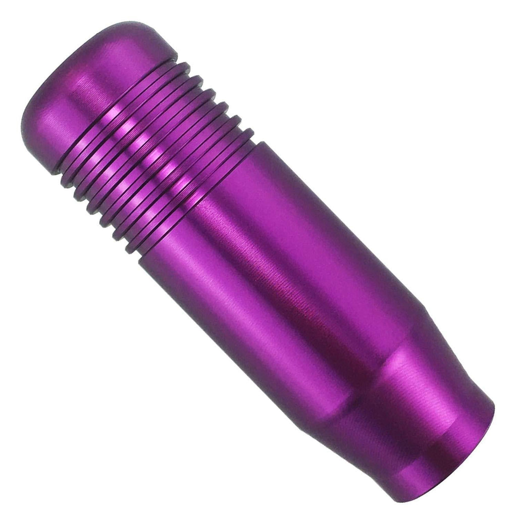  [AUSTRALIA] - Abfer Manual Gear Shift Knob Car Shifting Stick Short Shifter Knobs Aluminum Fit Universal Automatic MT Transmission (Purple) Purple