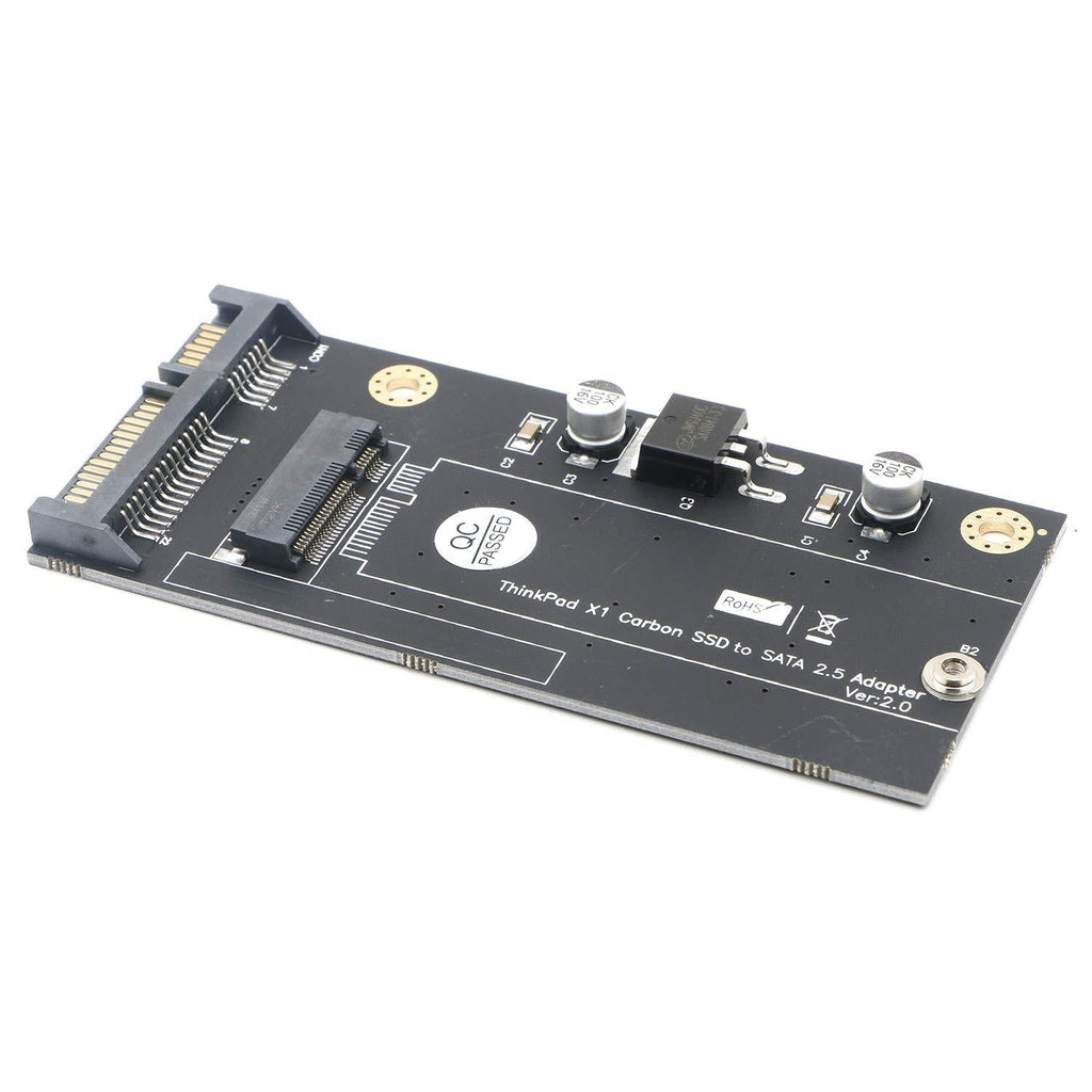 Carbon 20+6 Pin SSD to SATA 2.5 Adapter Converter for Thinkpad Lenovo X1 - LeoForward Australia