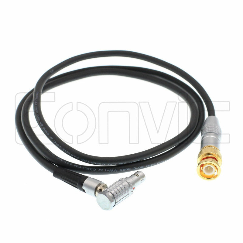 Eonvic Cables- TIME Code Cable for ARRI Alexa Sound Devices 5 PIN to BNC (RA5pin-BNC) RA5pin-BNC - LeoForward Australia