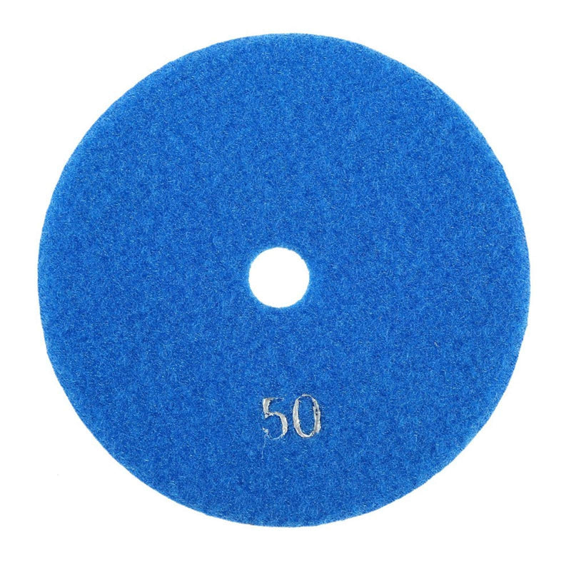  [AUSTRALIA] - 5" Polishing Pads Grinding Disc, Polishing Disc for Granite Concrete Marble Stone Polishing 125mm(50 Grit) 50 Grit