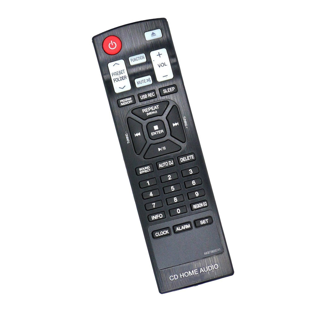 New AKB73655741 Replaced Remote Control fit for CM4350 CM4550 CMS4350F CMS4550F CMS4550W LG CD Home Audio Mini Hi-Fi System - LeoForward Australia