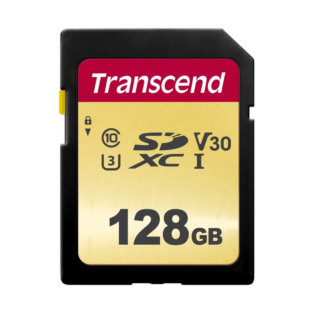  [AUSTRALIA] - Transcend TS128GSDC500S-E 128GB UHS-I U3 SD Memory Card MLC frustration_free