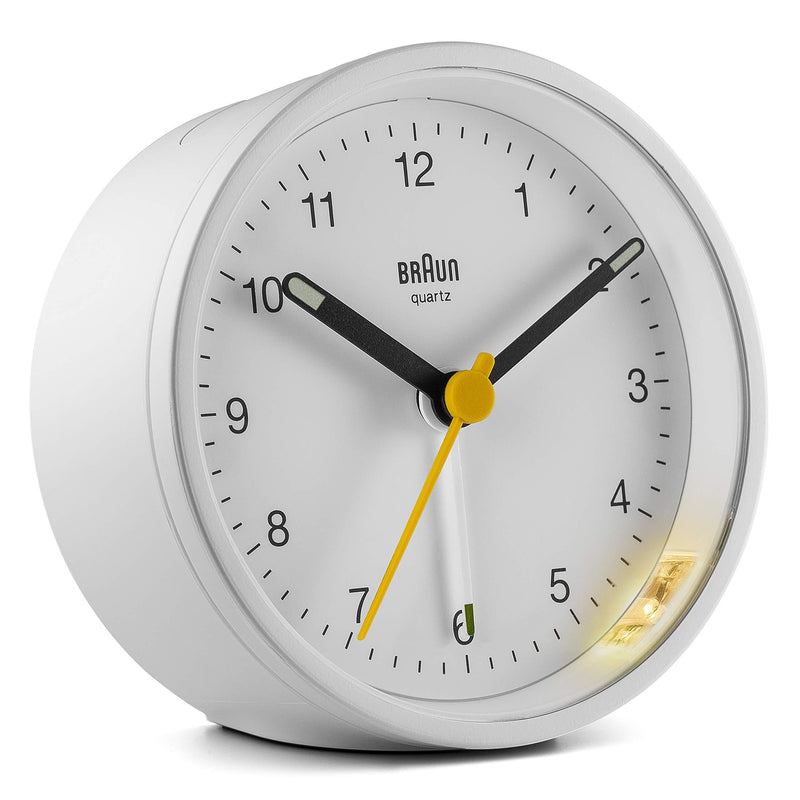  [AUSTRALIA] - Braun Classic Analogue Alarm Clock - BC12W