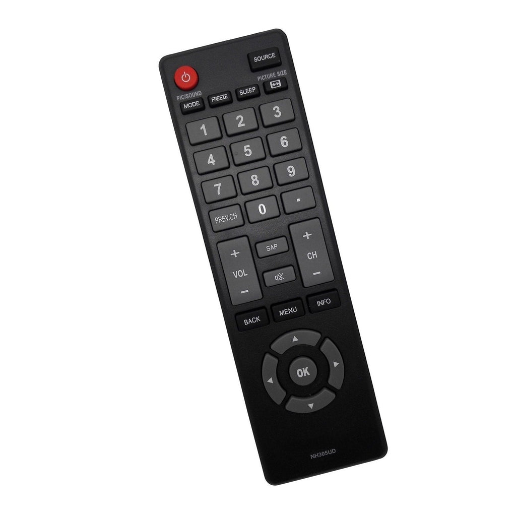 New NH305UD Remote Control fit for Emerson LCD LED TV HDTV LE240EM4 LC320EM3FA LF402EM6 LF402EM6F LF461EM4 LF461EM4A LF501EM4 LF501EM4A LF501EM4F LF501EM5 LF501EM5F LF501EM6F LE391EM4 - LeoForward Australia