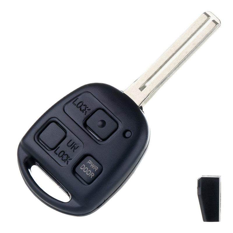  [AUSTRALIA] - SCITOO 1pc 3 Buttons Keyless Entry Remote Fob Compatible with Replacement Car Master Key Transmitter Replacement fit 2004-2010 Lexus RX400h RX450h RX330 RX350 FCC HYQ12BBT * 1 pc