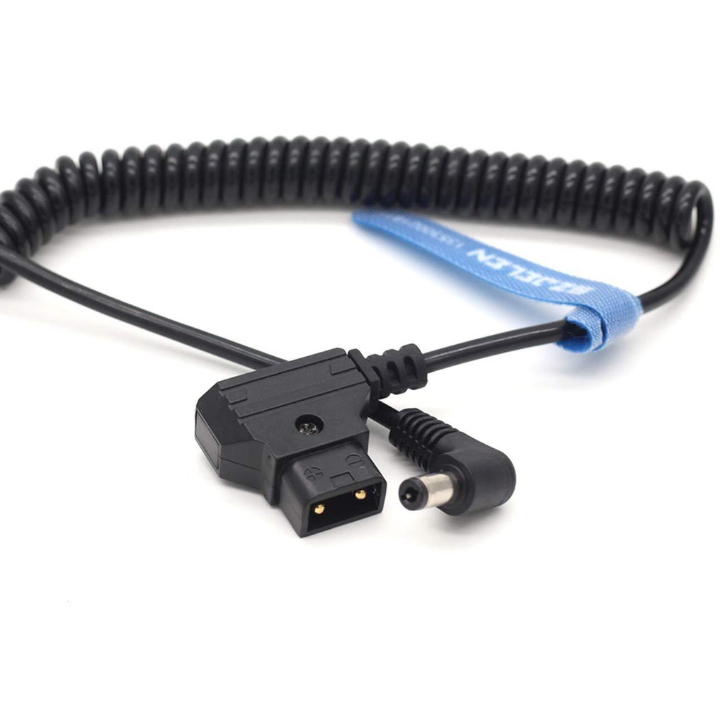SZJELEN Anton Bauer Power Tap D-Tap to 12V DC2.5 Right Angle Power Coiled Cable for KiPRO LCD Monitor (DC Coiled Cable) DC Coiled Cable - LeoForward Australia