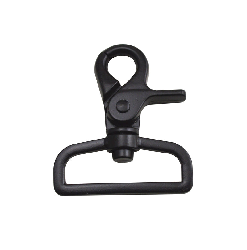  [AUSTRALIA] - Wuuycoky Black 1.5" Inner Diameter Fillet D Ring Large Pliers Buckle Lobster Clasps Swivel Snap Hooks Pack of 4 Fillet D ring inner Diam:1.5",4Pcs