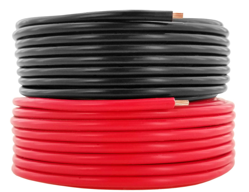  [AUSTRALIA] - 18 AWG (American Wire Gauge) CCA Primary Wire | 50 ft Red & Black | Also Available in 14 & 16 Ga 18 AWG 50' Red & Black